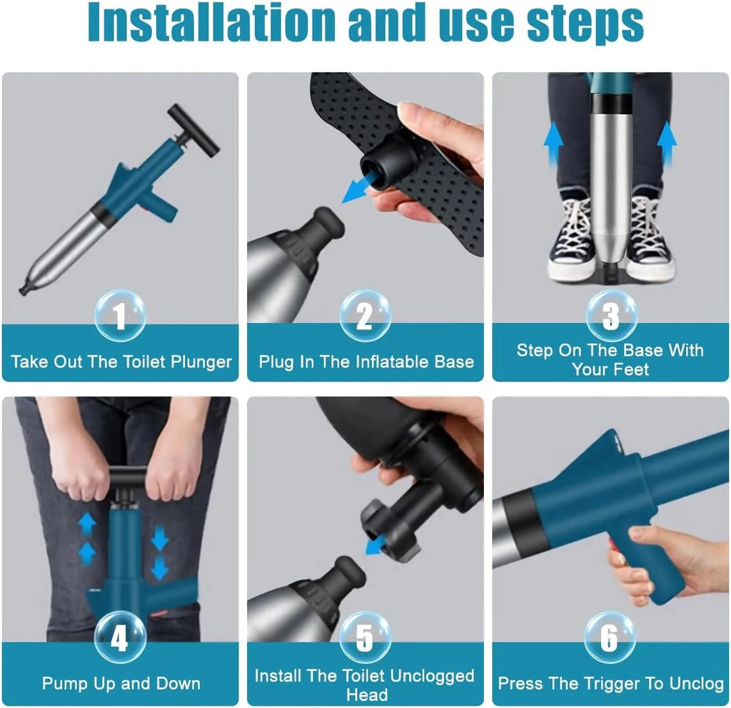 Toilet Plunger Kit