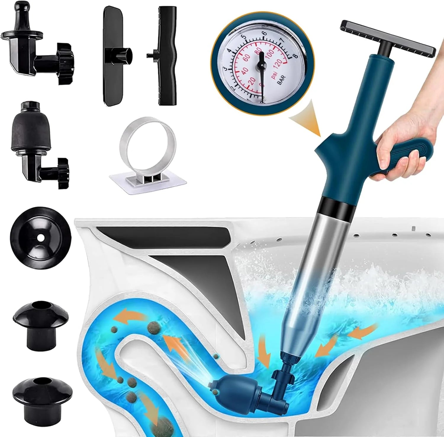 Toilet Plunger Kit